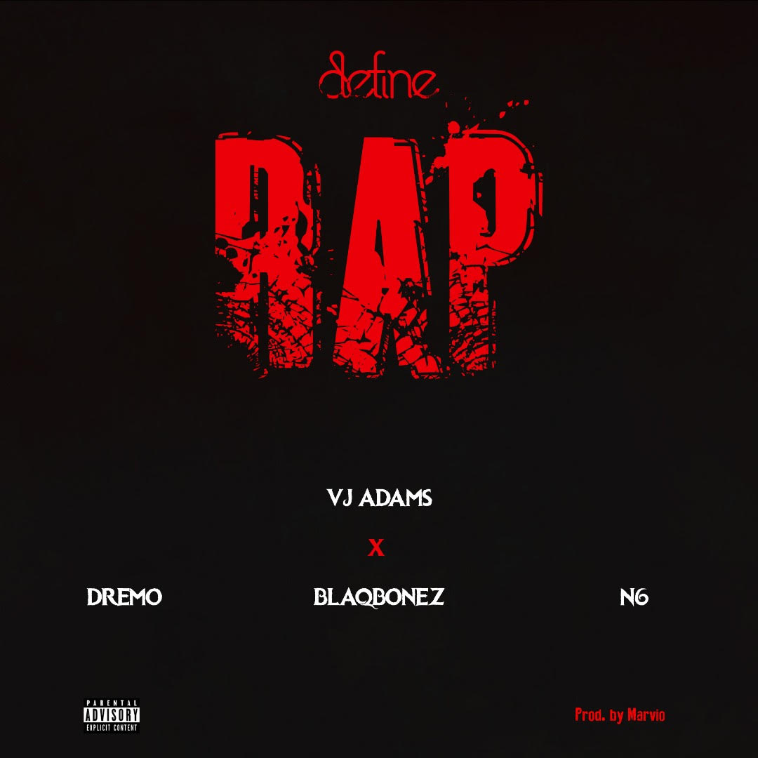 VJ Adams Define Rap 2 Cover 1